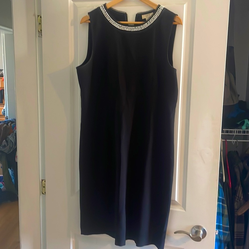Loft Black Dress size 16